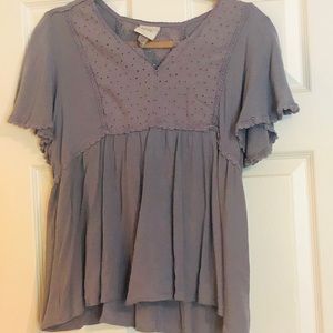 Knox Rose Blue Blouse (M)